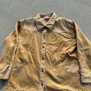 Suzanne Somers Tan Utility Jacket